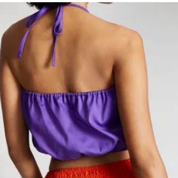 Converse Tops - INC Purple Halter Top